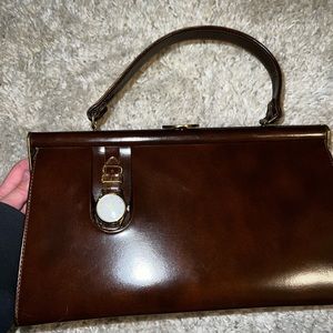 Hanover watch Vintage Bag leather brown
